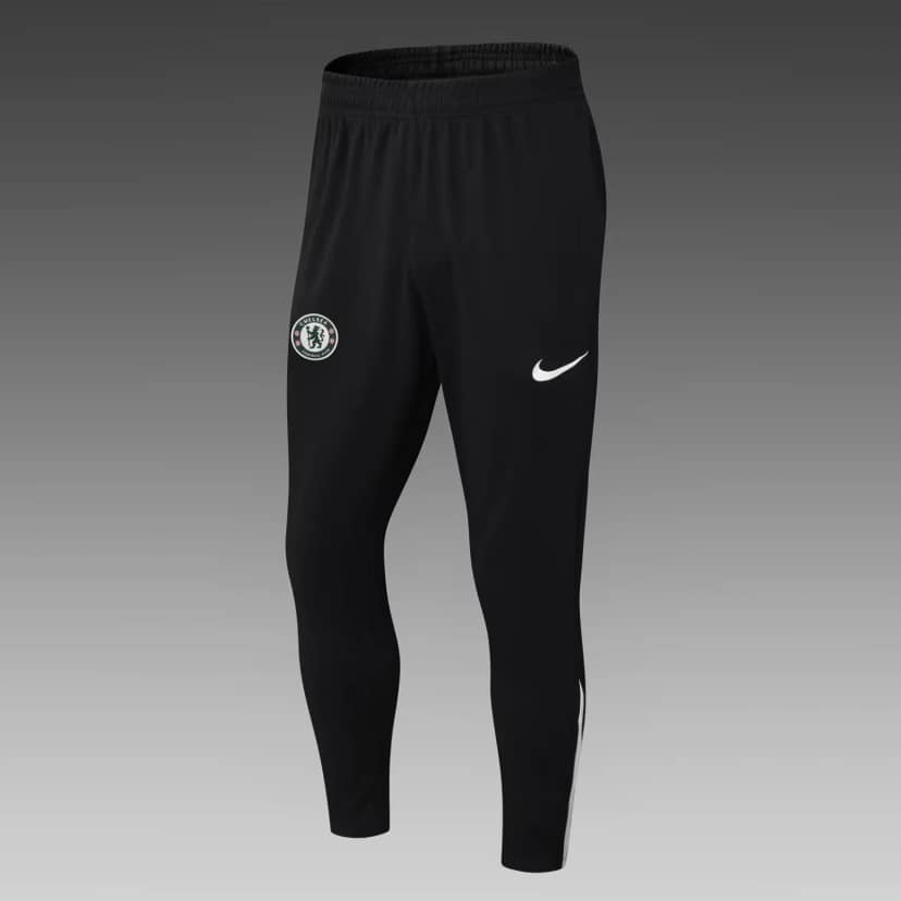 2025/2026 Chelsea Half-Pull Training Suit Black Shirt Set--4