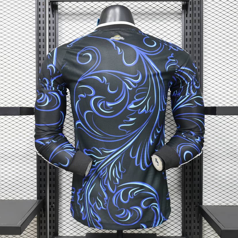 2026 Player Version Long Sleeve Argentina Away Shirt--1