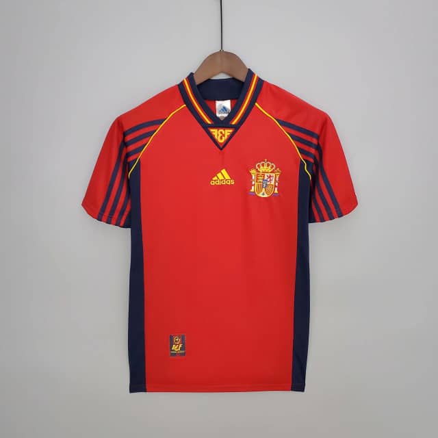 1998 Retro Spain Home Shirt