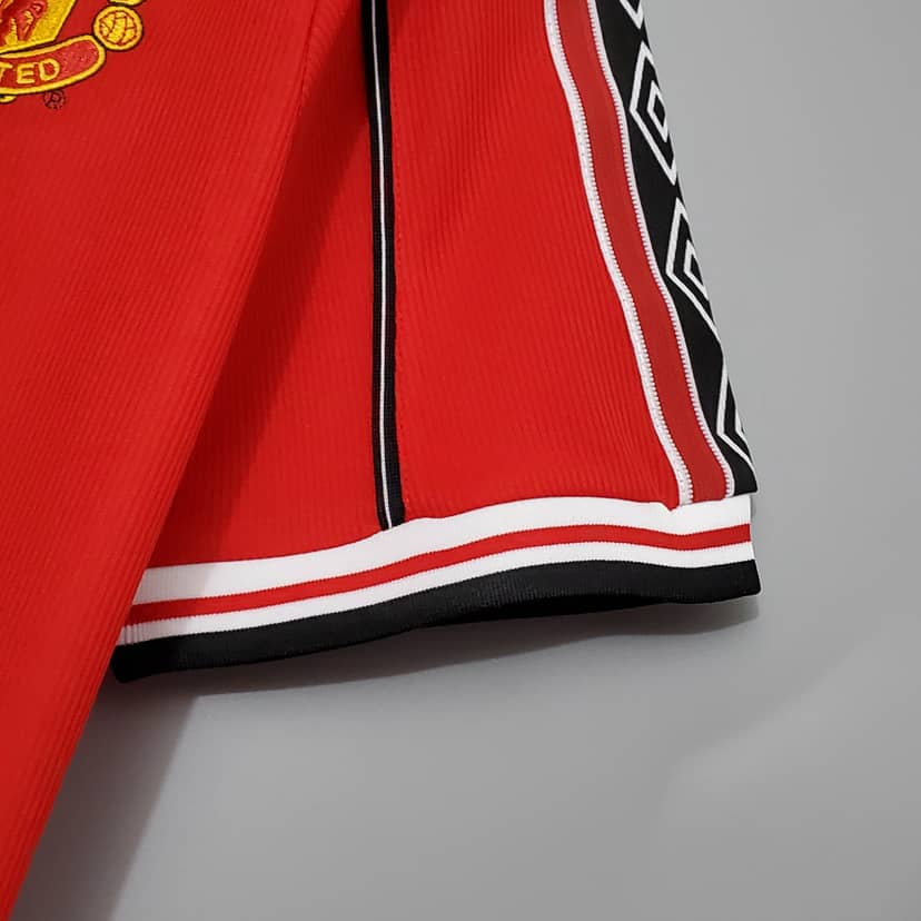 1998/1999 Retro Manchester United Home Shirt--7